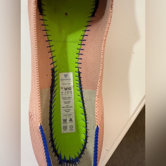 Rothy's Light Coral Pink Flats - Picture 8 of 8